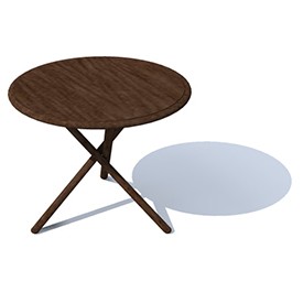 Saccaro sun table 3D Object | FREE Artlantis Objects Download